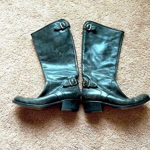 Roberto Del Carlo calf-length calf-length Italian leather boots